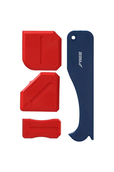 Generic Spatule din silicon cu tăietor, 4 buc.