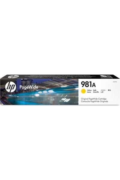 HP CERNEALĂ J3M70A 981A GALBENĂ PENTRU TOATE PAGINILE
