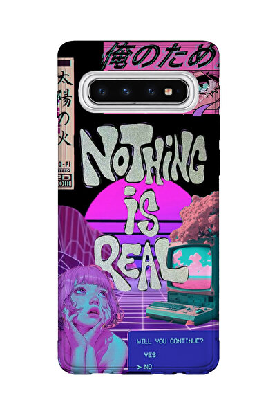 lelia حافظة هاتف شفافة مطبوعة متوافقة مع هاتف سامسونج جالاكسي S10 |   المجموع...