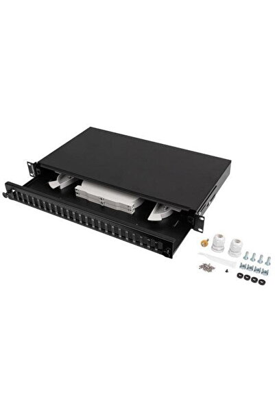 Lanberg Cutie de distribuție fibră optică 24xSC Duplex / 24xLC Quad RACK 19" ...