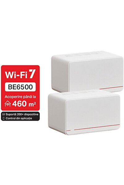 Mercusys BE 6500 Home Mesh Wi-Fi 7 Router