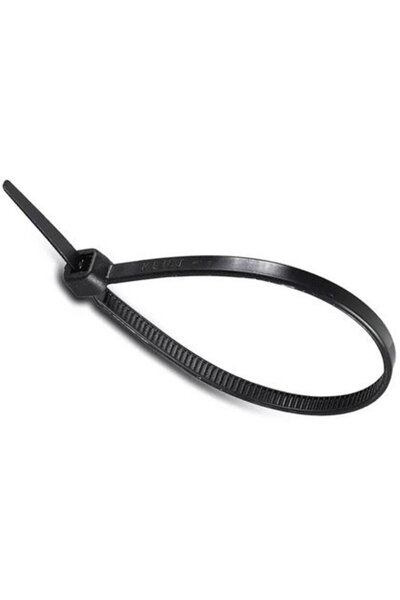 V-TAC FASETE PRINDERE 3.5MM/20CM SET 100BUC - NEGRU