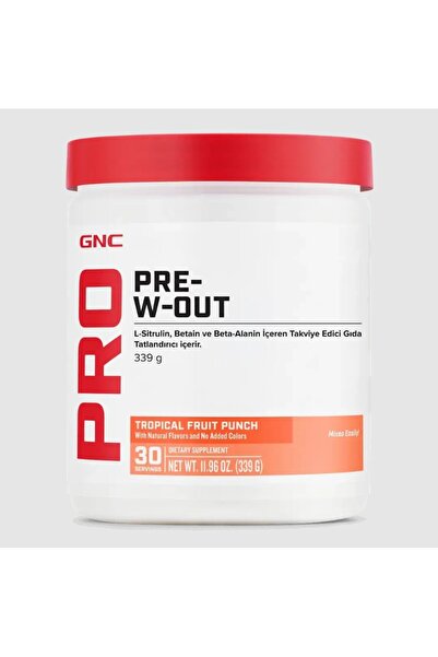 G.N.C Gnc Pro Pre-W-Out – 339 g