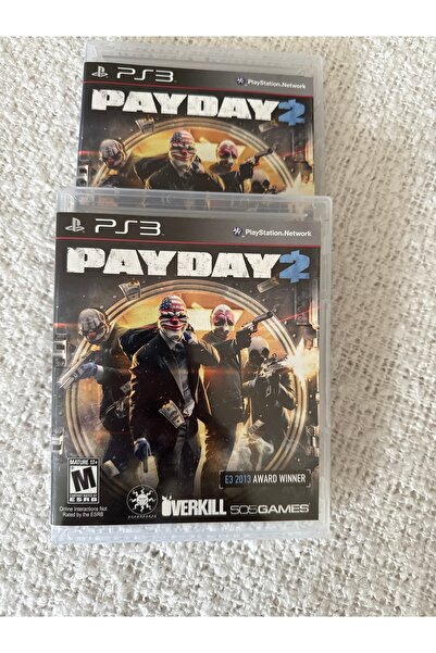 505 Games Ps3 payday 2 pay day 2 kolleksiyonluk full içerik 10/10 kondüsyon