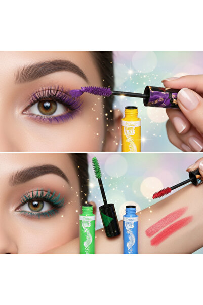 Seçkin Trend 6-Piece Colorful Mascara Set