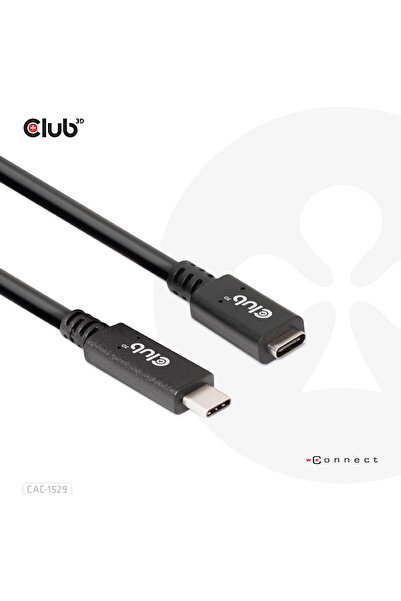 Club 3D Cablu prelungitor USB 3.2 Tip C 1m 5Gbps St/Bu