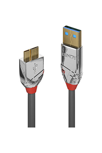 LİNDY Cablu extensibil USB 2.0 2m, Antracit