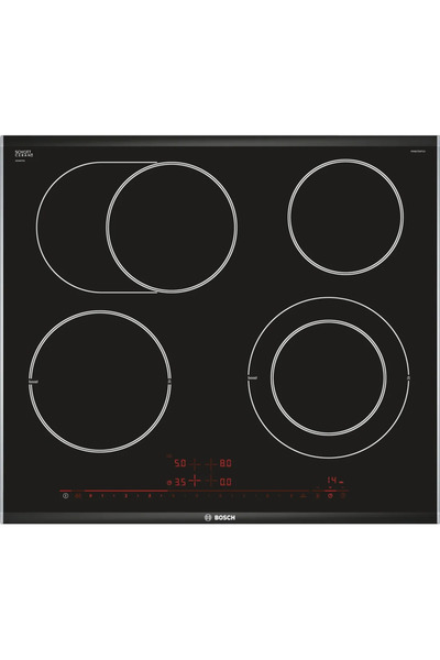 Bosch Plită încorporabilă PKN675DP1D, vitroceramică, 4 zone de gătit, DirectS...