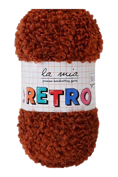 bi ters bi düz Lamia Retro Knitting Yarn (5 Pieces) No: 7225