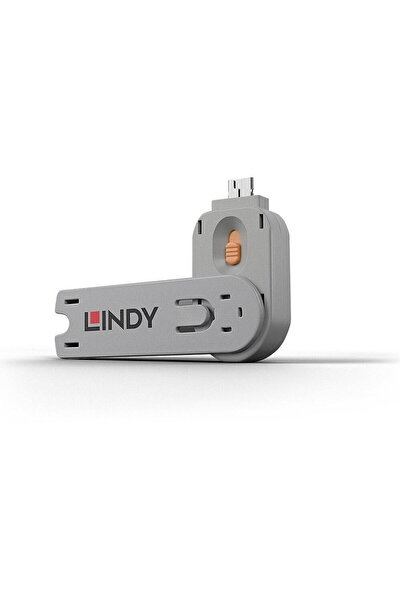 LİNDY Accesoriu cu cheie de blocare a portului USB de tip A