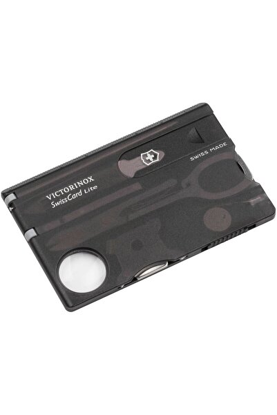 Victorinox SWISSCARD LITE black transparent