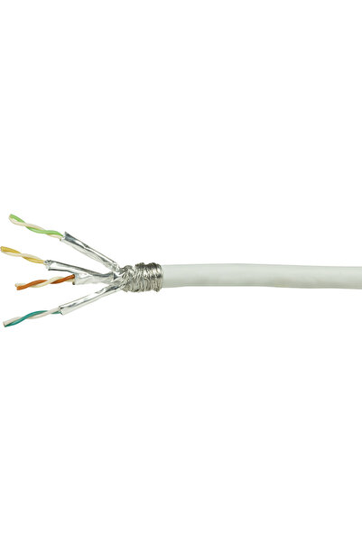 LogiLink Cablu de rețea S/FTP Cat.6, PVC, Alb, 50m