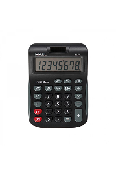 MAUL Calculator de birou MJ550, 8 cifre - negru