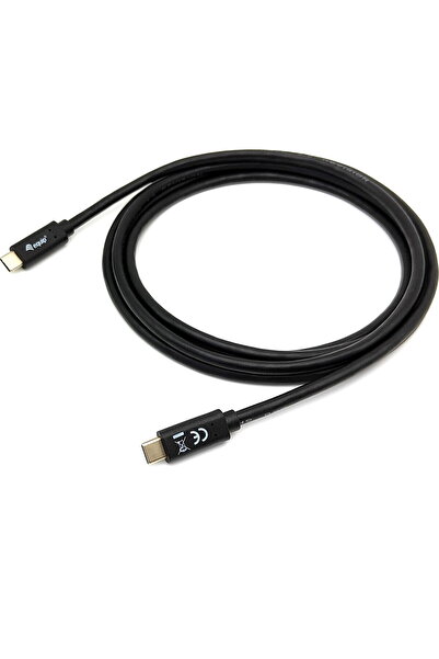 EQUIP Cablu USB 3.2 C -> C St/St 1.00m 3A/20V sw, Negru