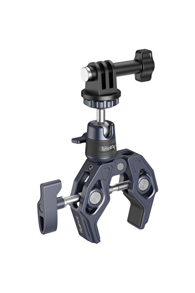 SmallRig 4102 Супер скоба с 360-градусов сферичен монтаж за екшън камери