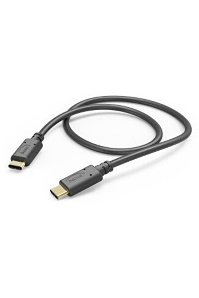 Hama Καλώδιο φόρτισης, USB-C - USB-C, 1,5 μ., μαύρο