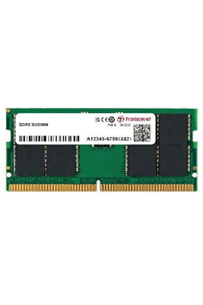 Transcend Laptop Memory RAM, DDR5, 8GB, 4800MHz CL40 1.1V