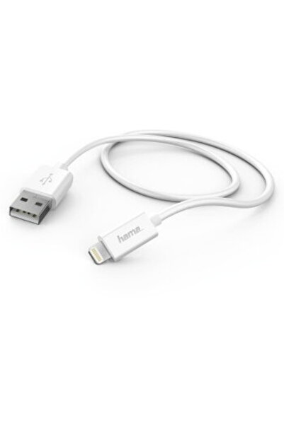 Hama Charging/Data Cable, Lightning, 0.6 m, white