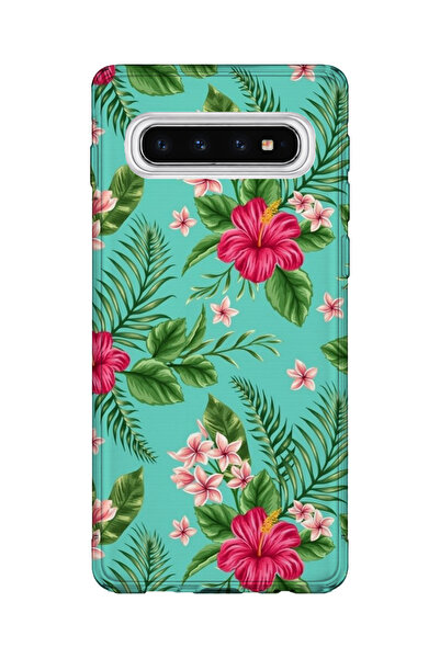 lelia حافظة هاتف شفافة مطبوعة متوافقة مع هاتف سامسونج جالاكسي S10 |   مجموعة ...