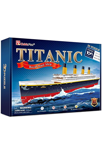 Cubic Fun 3D Puzzle - Titanic Ship, 113 pieces