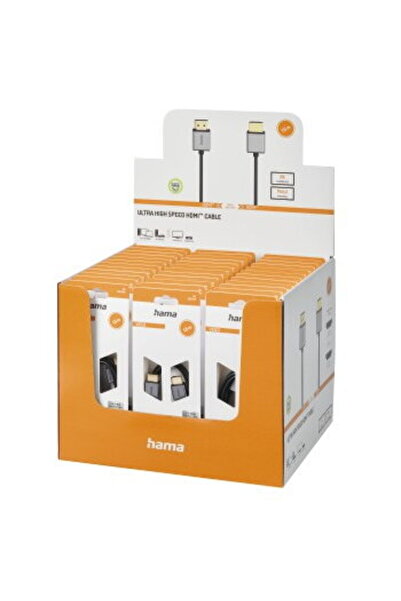 Hama Cablu HDMI™ de ultra-mare viteză, certificat, mufă - mufă, 8K, aluminiu,...