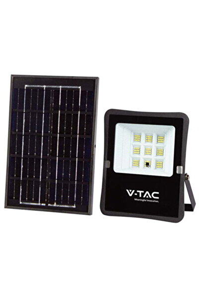 V-TAC LED РЕФЛЕКТОР 6W 6400K СЪС СОЛАРНО ЗАРЕЖДАНЕ