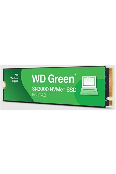 WESTERN DIGITAL Σκληρός Δίσκος WD Green SSD 500GB M.2 2280 PCI 4.0 SN3000