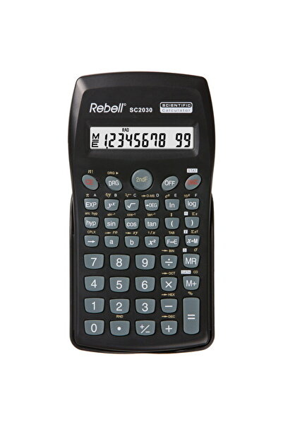rebell Calculator științific, 10 cifre, 136 funcții, - negru