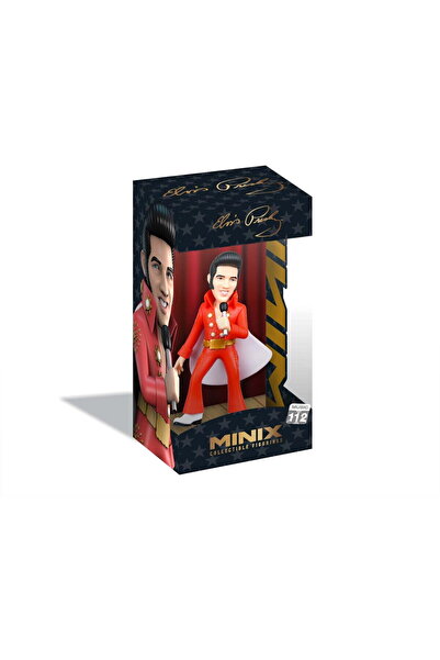 MINIX Figurină Elvis Presley Costum roșu Elvis 12 cm
