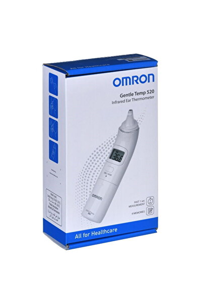 Omron Lentile de contact Gentle Temp 520 White Ear