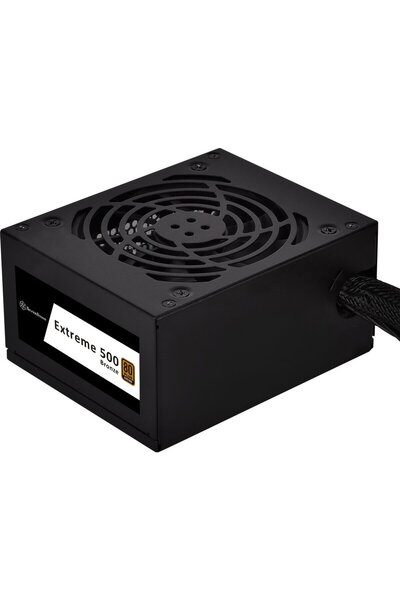 SilverStone SST-EX500-B Extreme SFX Power Supply, 80+ Bronze, 500W