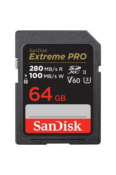 SanDisk SDSDXEP-064G-GN4IN 64 GB SDXC UHS-II Class 10 Memory Card