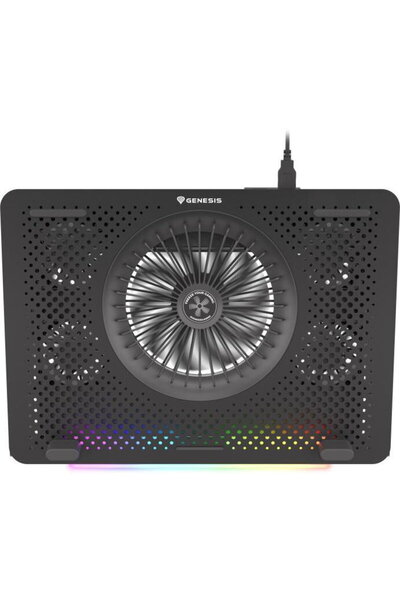 Genesis Ψύκτης φορητού υπολογιστή Coolpad Laptop Oxid 450 RGB
