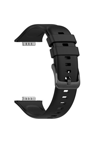 FIXED Λουράκι σιλικόνης για το Huawei Watch FIT2, μαύρο