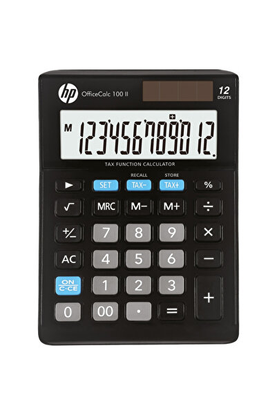 HP Calculator de birou, 12 cifre, 147x103x28mm, energie solară, OC100