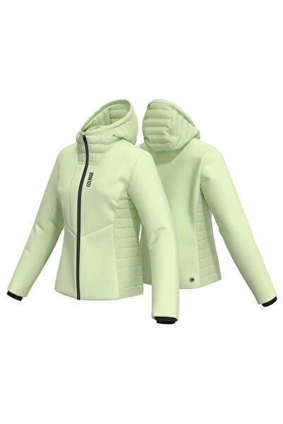 Colmar Women's Ski Jacket Ripstop Inserts-Light Green-46