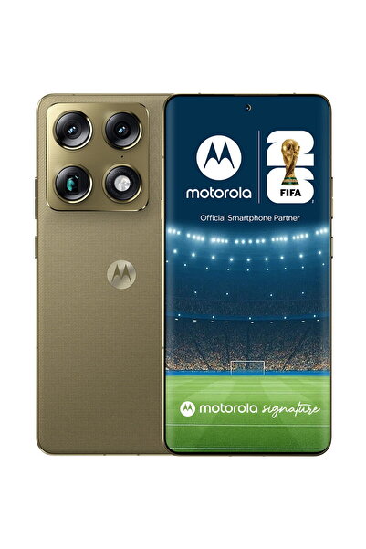 Motorola Signature Smartphone, 512GB, 16GB RAM, 5G, Martini Olive
