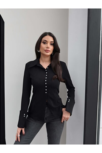 ESRAHELVACI Waist-Tied Shirt with Cuff Sleeves