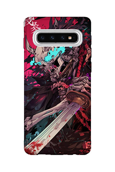 lelia حافظة هاتف شفافة متوافقة مع جالاكسي S10 لعام مطبوع |   مجموعة كاتانا لي...