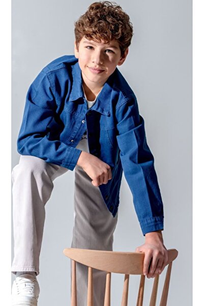 Pinkitokids Premium Series-T-Shirt and Denim Shirt-Pants Boys' Set