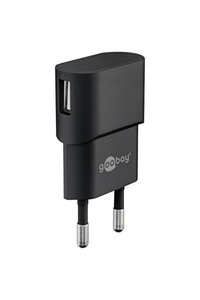 goobay 44947 USB-A Charger (5 W), Black