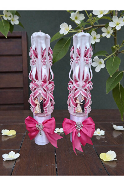 LumanariRegale Carved wedding candles