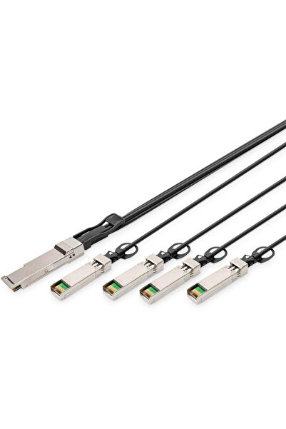 Assmann Cablu DAC QSFP+ 40G 4XSFP+ 5 m, 1 m, negru