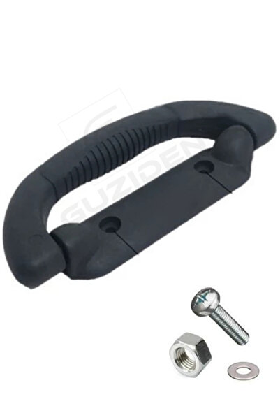 GUZIDEN Siyah Valiz Kulpu - Tüm Çanta Bavul Aksesuarlar İçin Uyumlu Kaliteli Sap