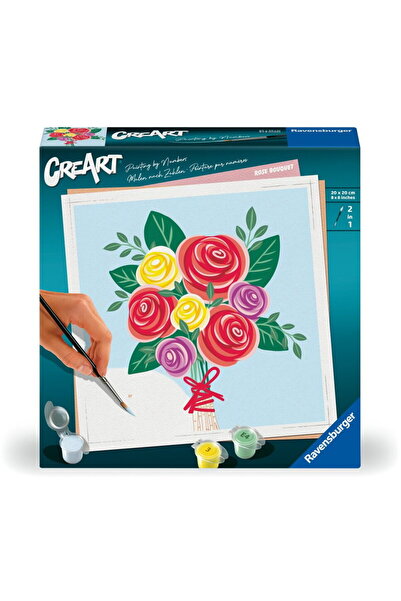 RAVENSBURGER CreArt - Bouquet of Roses Painting