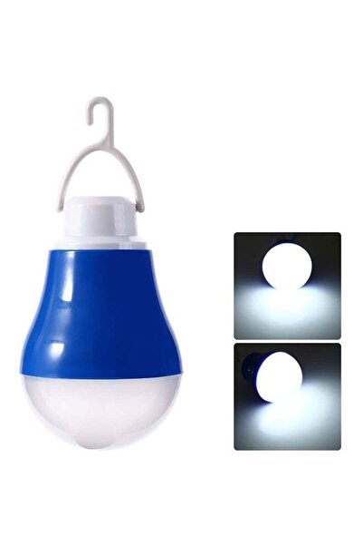 Generic USB LED Bulb Light With Hook Blue/White