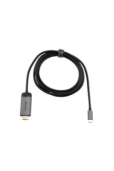 Verbatim Adaptor 1x USB-C mascul - 1x HDMI mascul, 1,5 m, negru-gri