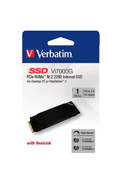 Verbatim SSD Vi7000G M.2 1TB PCIe NVMe