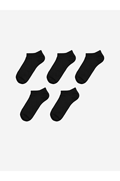 LC Waikiki Women's Plain Sneaker Socks 5 Pack