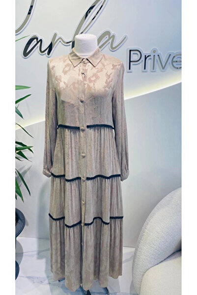 Parla Prive QÜL EXCLUSİVE İPEK KUPRA ELBİSE